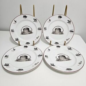 Vintage Williams Sonoma Gastronomique 4 Plates French Country Salad Dessert